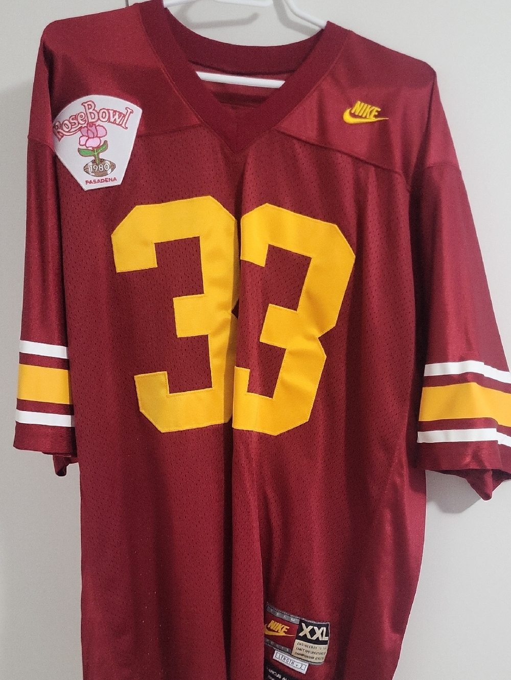 XXL Nike 1980 Rose Bowl Marcus Allen #33 USC Jersey